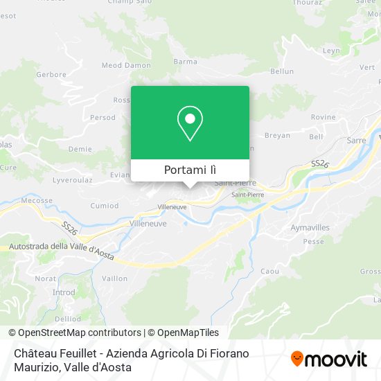 Mappa Château Feuillet - Azienda Agricola Di Fiorano Maurizio