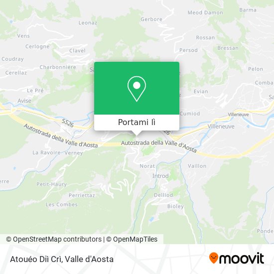 Mappa Atouéo Diì Crì
