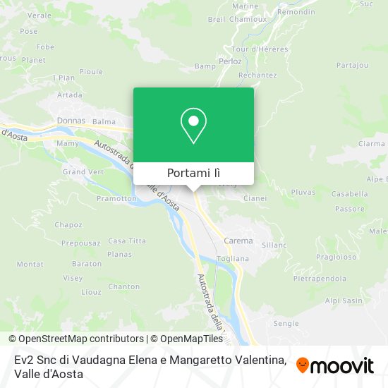 Mappa Ev2 Snc di Vaudagna Elena e Mangaretto Valentina