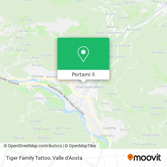 Mappa Tiger Family Tattoo