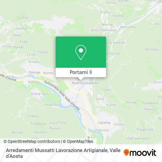 Mappa Arredamenti Mussatti Lavorazione Artigianale