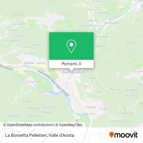 Mappa La Borsetta Pelletteri