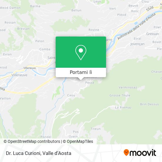 Mappa Dr. Luca Curioni