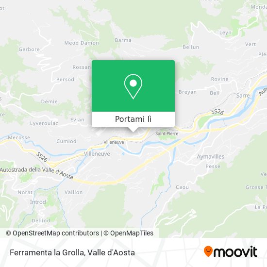 Mappa Ferramenta la Grolla