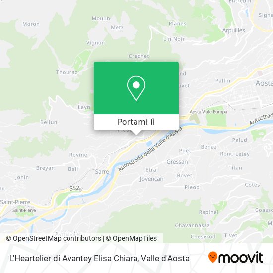 Mappa L'Heartelier di Avantey Elisa Chiara