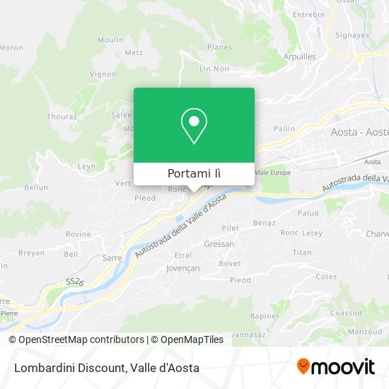 Mappa Lombardini Discount