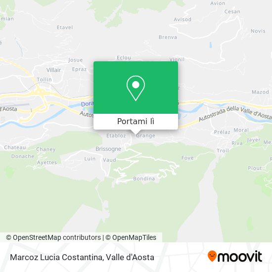Mappa Marcoz Lucia Costantina