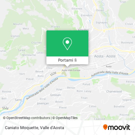 Mappa Caniato Moquette