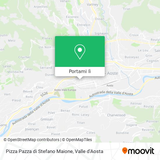 Mappa Pizza Pazza di Stefano Maione