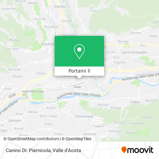 Mappa Canino Dr. Piernicola