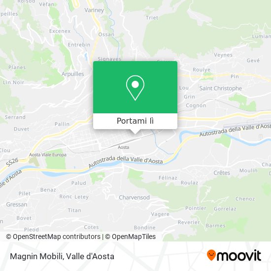 Mappa Magnin Mobili