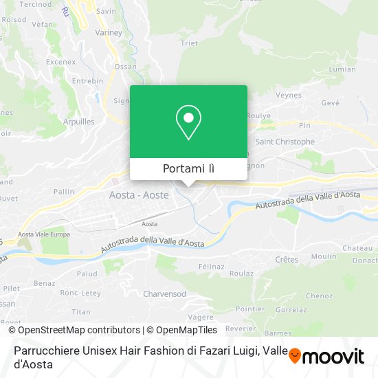 Mappa Parrucchiere Unisex Hair Fashion di Fazari Luigi