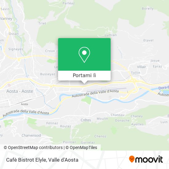 Mappa Cafè Bistrot Elyle