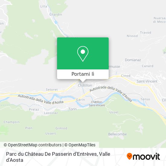 Mappa Parc du Château De Passerin d'Entrèves