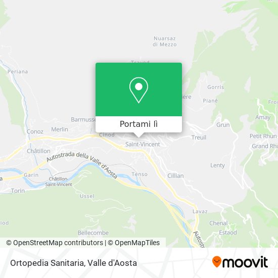 Mappa Ortopedia Sanitaria