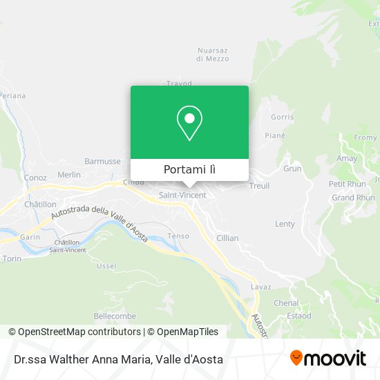 Mappa Dr.ssa Walther Anna Maria