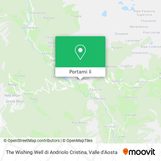 Mappa The Wishing Well di Andriolo Cristina
