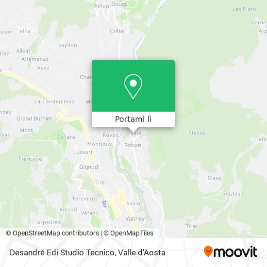 Mappa Desandré Edi Studio Tecnico