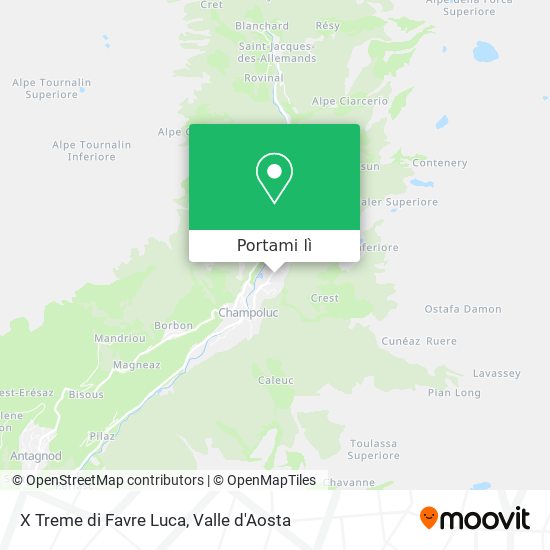 Mappa X Treme di Favre Luca