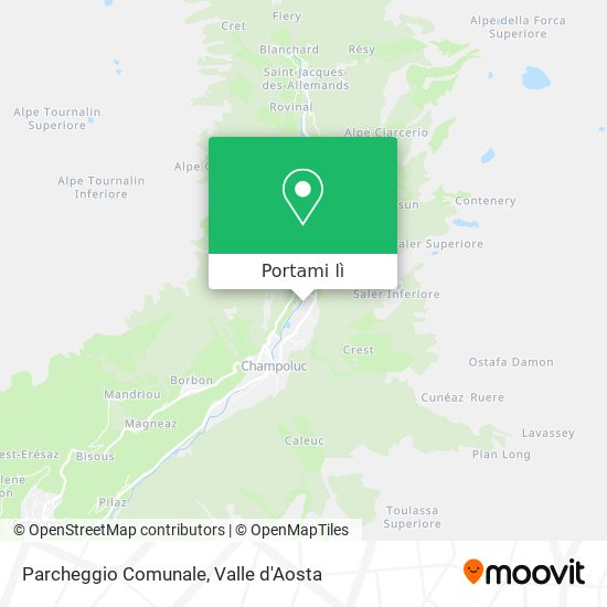 Mappa Parcheggio Comunale