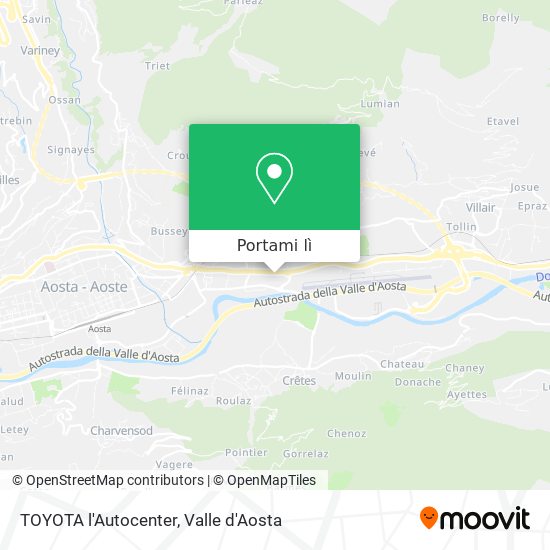 Mappa TOYOTA l'Autocenter