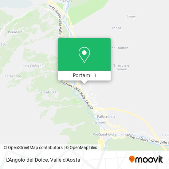 Mappa L'Angolo del Dolce