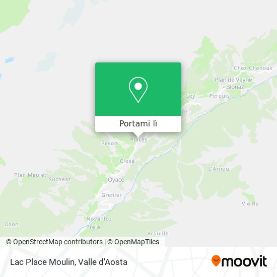 Mappa Lac Place Moulin