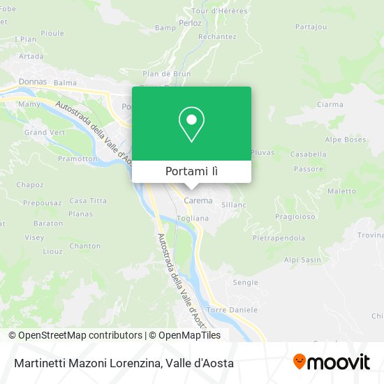 Mappa Martinetti Mazoni Lorenzina