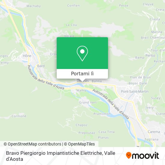 Mappa Bravo Piergiorgio Impiantistiche Elettriche