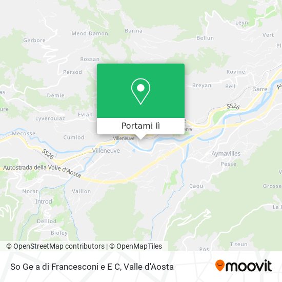 Mappa So Ge a di Francesconi e E C