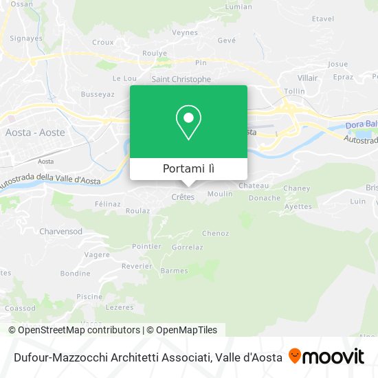 Mappa Dufour-Mazzocchi Architetti Associati