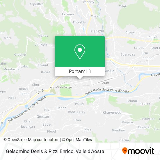 Mappa Gelsomino Denis & Rizzi Enrico