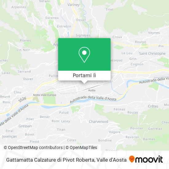 Mappa Gattamatta Calzature di Pivot Roberta