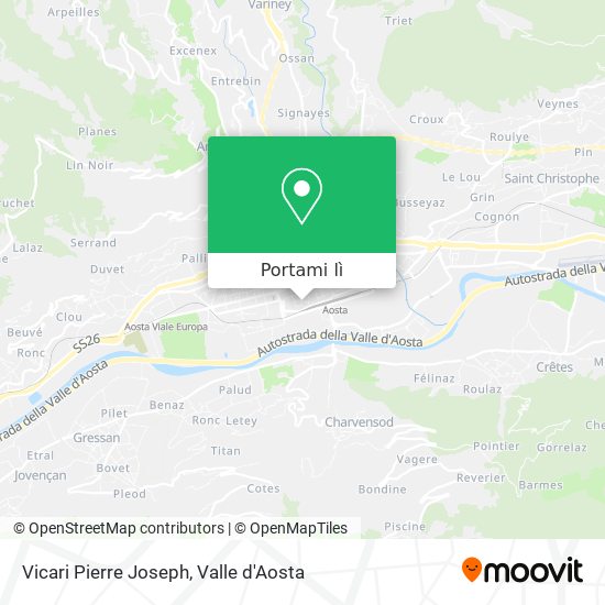 Mappa Vicari Pierre Joseph