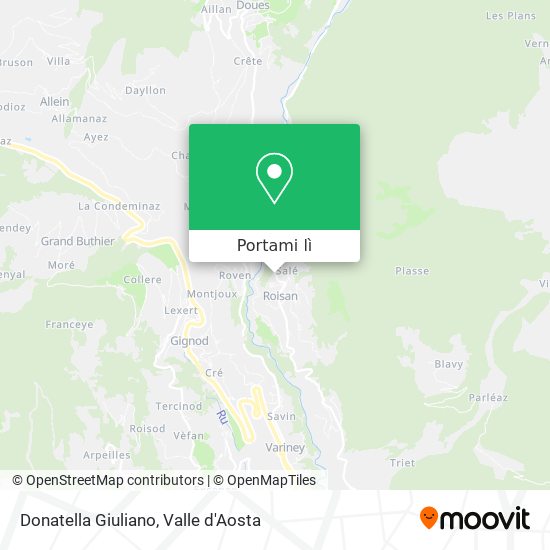 Mappa Donatella Giuliano