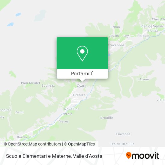 Mappa Scuole Elementari e Materne