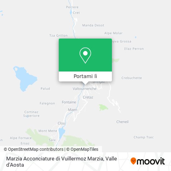 Mappa Marzia Acconciature di Vuillermoz Marzia