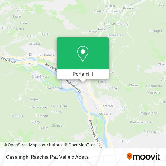 Mappa Casalinghi Raschia Pa.