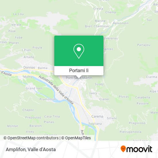 Mappa Amplifon