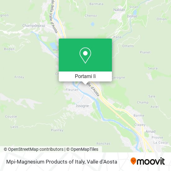 Mappa Mpi-Magnesium Products of Italy