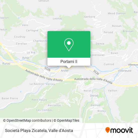 Mappa Società Playa Zicatela