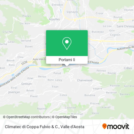 Mappa Climatec di Coppa Fulvio & C.