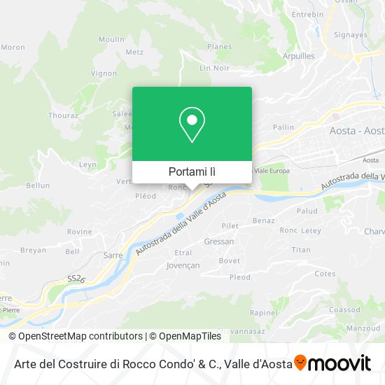 Mappa Arte del Costruire di Rocco Condo' & C.