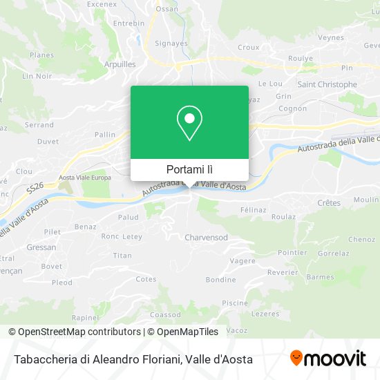 Mappa Tabaccheria di Aleandro Floriani