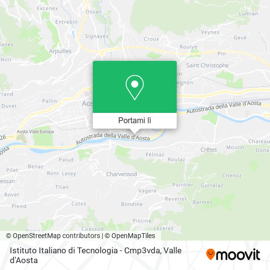 Mappa Istituto Italiano di Tecnologia - Cmp3vda