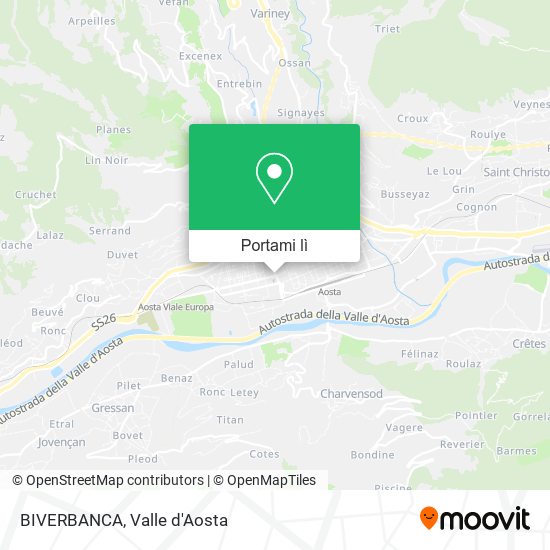 Mappa BIVERBANCA