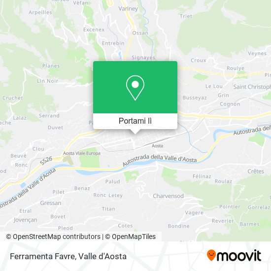 Mappa Ferramenta Favre