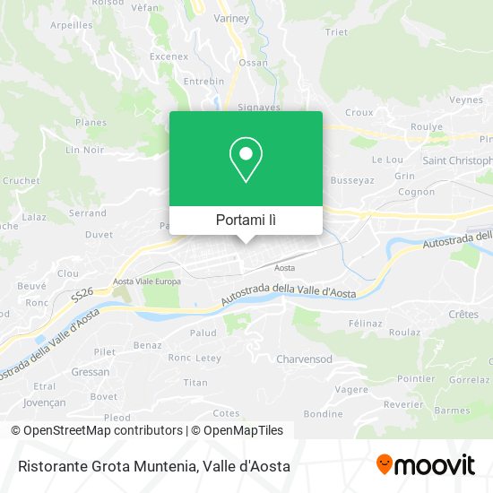 Mappa Ristorante Grota Muntenia