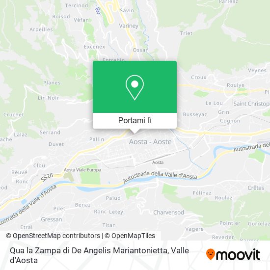 Mappa Qua la Zampa di De Angelis Mariantonietta
