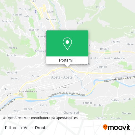 Mappa Pittarello